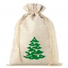 Jutesäckchen 30 cm x 40 cm - Weihnachten - Tannenbaum Weihnachtsbeutel