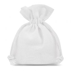 Baumwollsäckchen 8 x 10 cm - weiß Kleine Beutel 8x10 cm