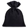 Baumwollsäcke 26 x 35 cm - schwarz Schwarze Beutel