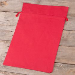 Baumwollsäcke 26 x 35 cm - rot Rote Beutel