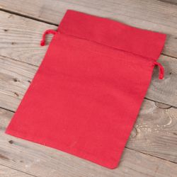 Baumwollsäckchen 18 x 24 cm - rot Rote Beutel