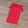 Baumwollsäckchen 11 x 20 cm - rot Rote Beutel