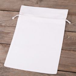 Baumwollsäcke 22 x 30 cm - weiß Baumwollsäcke