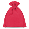 Baumwollsäcke 22 x 30 cm - rot Valentinstag