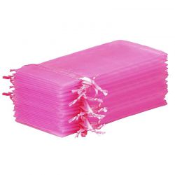 Organzabeutel 13 x 27 cm - rosa Rosa Beutel