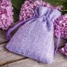 Jutesäckchen 9 cm x 12 cm - lila Lavendelbeutel