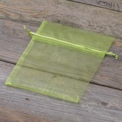 Organzabeutel 12 x 15 cm - grün Mittlere Beutel
