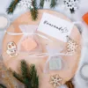 Transparente Organzasäckchen für Duftseifen, Geschenkset.