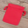 Baumwollsäckchen 9 x 12 cm - rot Frauentag