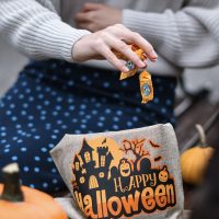 Halloween Jutesäckchen 12 x 15 cm - Beutelmix Halloween