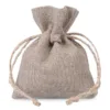 Naturleinen Säckchen 10 x 13 cm Kleine Beutel 10x13 cm
