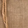 Naturleinen Säckchen 10 x 13 cm Säckchen mit einfachen Schnellverschluss