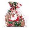 Organzabeutel 10 x 13 cm - Weihnachten / 5 Anlässe und Feiern
