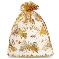 Organzabeutel 10 x 13 cm - Weihnachten Gelegenheit Beutel
