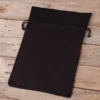 Baumwollsäcke 26 x 35 cm - schwarz Jungfern - und Junggesellenabschied