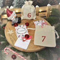 Aufgabenkarten für den Adventskalender - Kartensatz (PL) Accessoires und Dekorationen