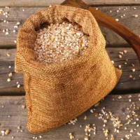 Jutesäckchen 15 cm x 20 cm - hellbraun Halloween