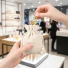 Leinen Säckchen als elegante Verpackung für Kosmetika