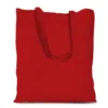 Baumwolltasche 38 x 42 cm mit langen Henkeln - rot Anlässe und Feiern