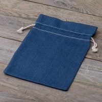 Jeans Beutel 18 x 24 cm - blau Lifehack - smarte Ideen