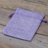 Jutesäckchen 12 cm x 15 cm - lila Lavendel und Trockenduftmischung
