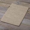 Jutesäckchen 26 cm x 35 cm - naturfarbe Säcke mit einfachen Schnellverschluss