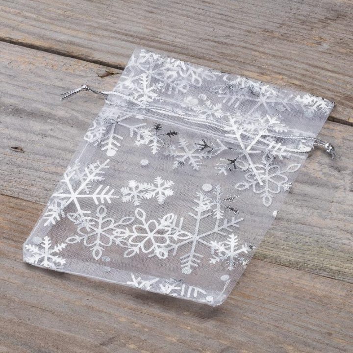 Organzabeutel 10 x 13 cm - Weihnachten / 2 Anlässe und Feiern