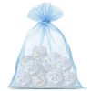 Organzabeutel 15 x 20 cm - himmelblau Himmelblau Beutel