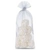 Organzabeutel 15 x 33 cm - silber Mittlere Beutel 15x33 cm