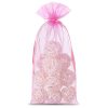 Organzabeutel 15 x 33 cm - rosa Mittlere Beutel 15x33 cm
