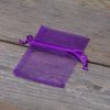 Organzabeutel 6 x 8 cm - dunkelviolett Lavendel und Trockenduftmischung