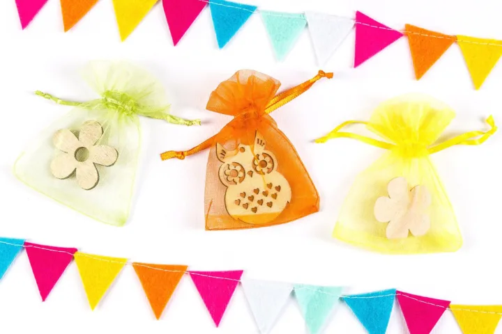 Baumwolltasche 38 x 42 cm mit langen Henkeln - naturfarben Obstbeutel