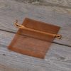 Organzabeutel 8 x 10 cm - braun Lavendel und Trockenduftmischung