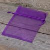 Organzabeutel 11 x 14 cm - dunkelviolett Lavendel und Trockenduftmischung