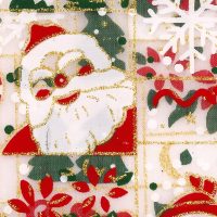 Organzasäcke 22 x 30 cm - Weihnachten / 5 Organzasäckchen