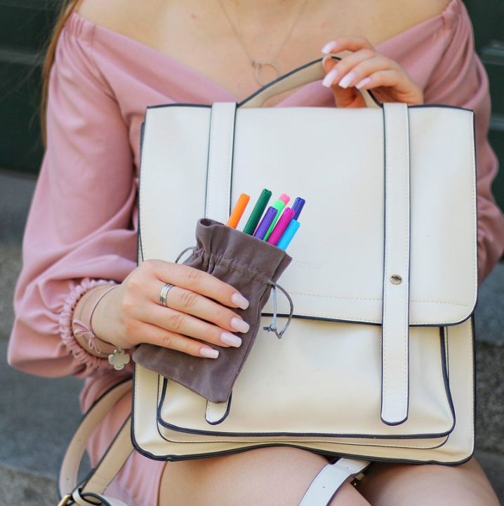 Samtbeutel 10 x 13 cm - silber Jungfern - und Junggesellenabschied