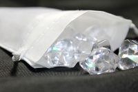 Satinsäckchen 8 x 10 cm - weiß Gelegenheit Beutel