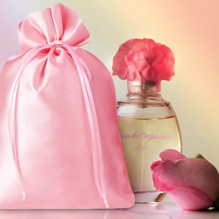 Satinsäckchen 8 x 10 cm - rot Satinsäckchen